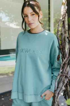 Foxwood Simplified Sky Logo Crew