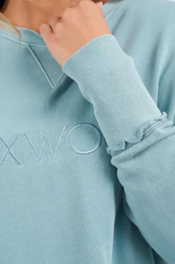 Foxwood Simplified Sky Logo Crew