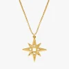 Lindi Kingi Single Star Silver EOL Necklace