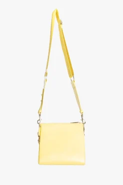 Federation Small Compartments Honey Gold Hardware Leather Bag