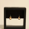 Queen of the Foxes Small Gold Tear Drop Earrings