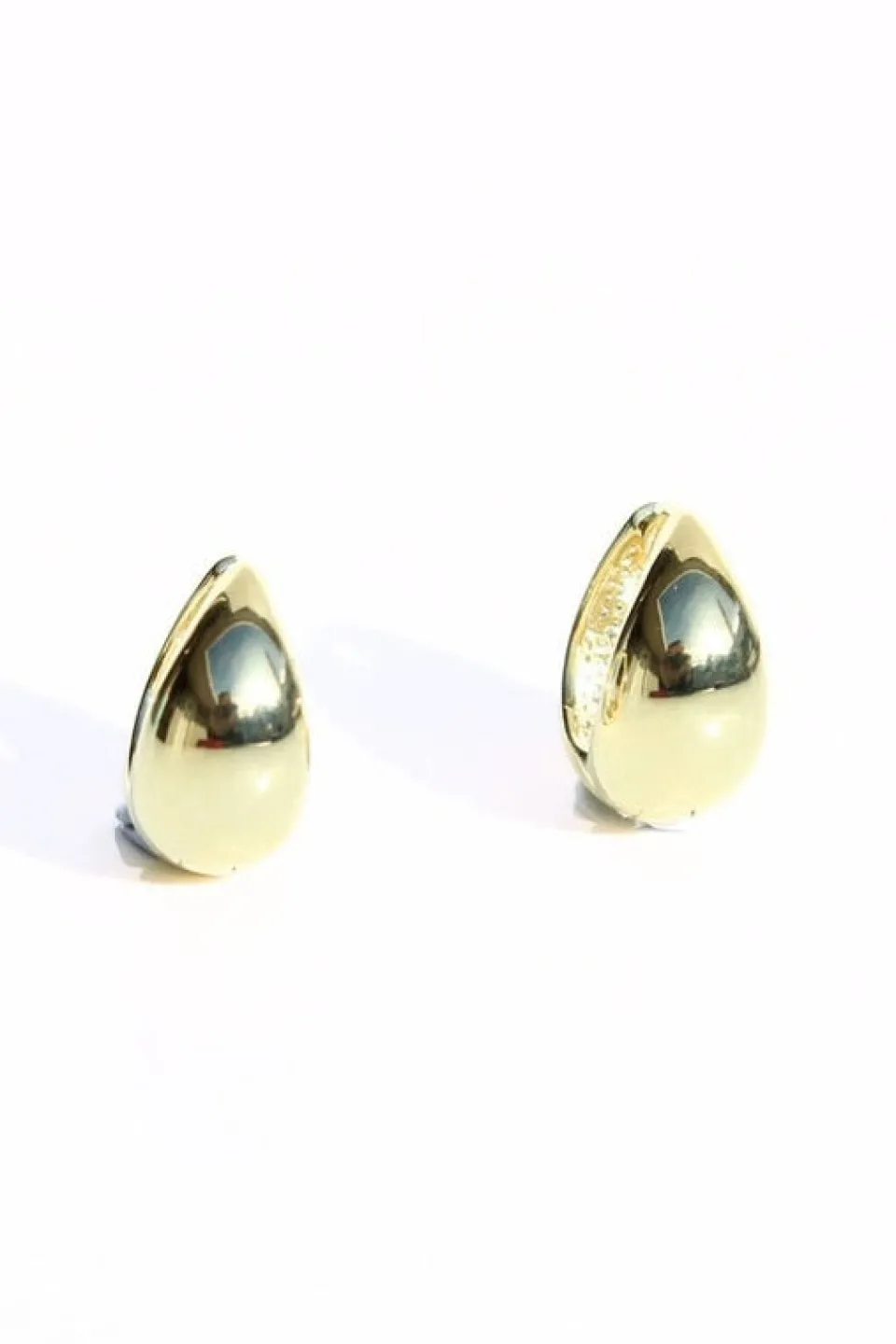Queen of the Foxes Small Gold Tear Drop Earrings