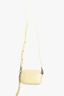 Federation Small Times Sunflower Croc Leather Bag