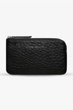 Status Anxiety Smoke and Mirrors Black Bubble Wallet