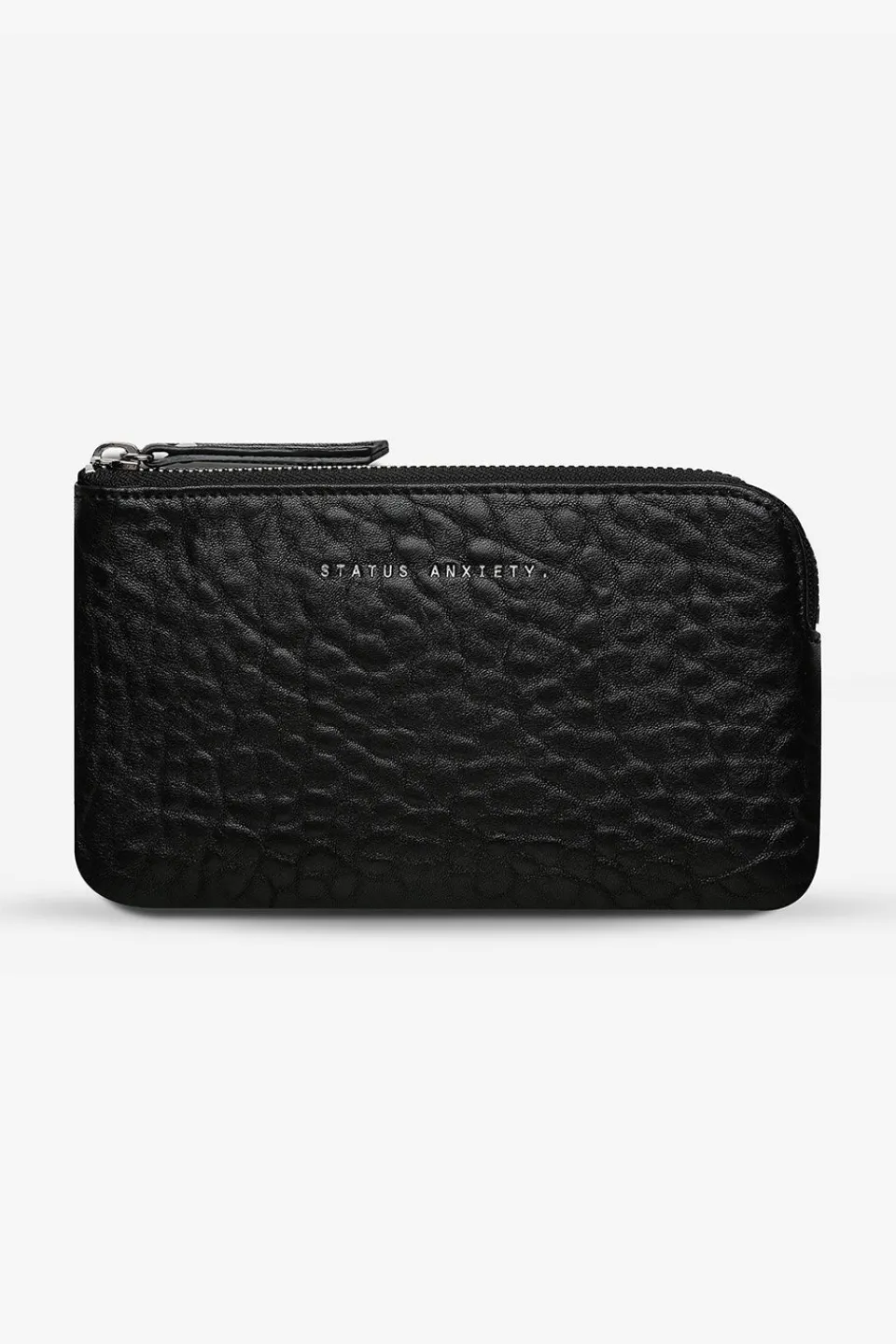Status Anxiety Smoke and Mirrors Black Bubble Wallet