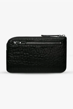Status Anxiety Smoke and Mirrors Black Bubble Wallet