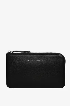 Status Anxiety Smoke and Mirrors Black Wallet