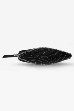 Status Anxiety Smoke and Mirrors Black Wallet