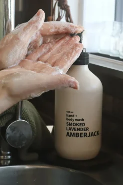 Amberjack Smoked Lavender 400ml Hand + Body Wash