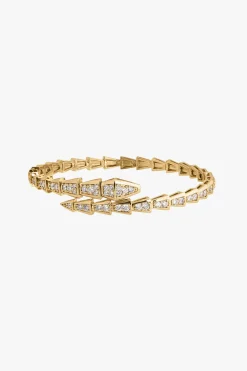 Lindi Kingi Snake Bangle Gold