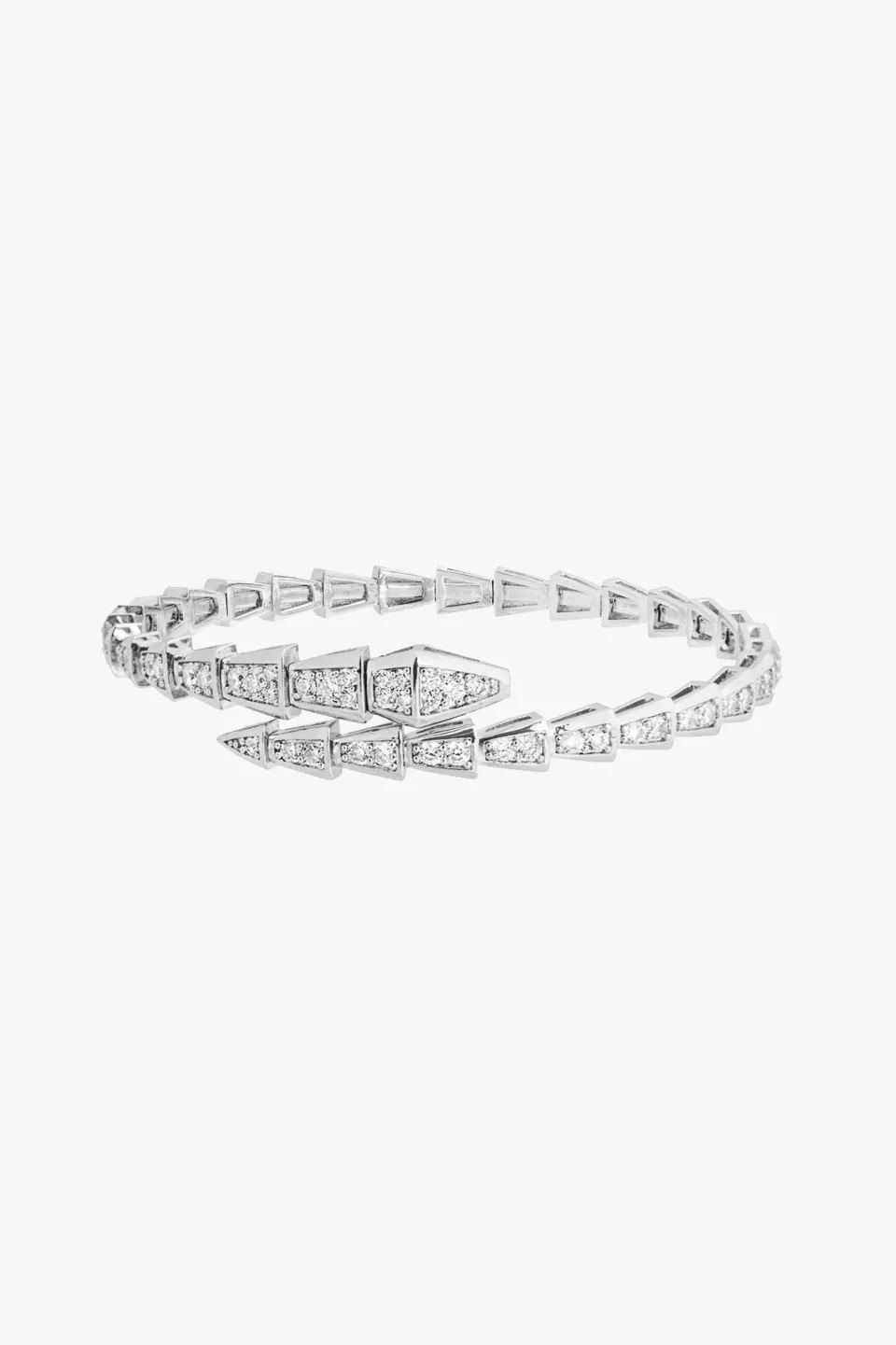 Lindi Kingi Snake Bangle Silver EOL