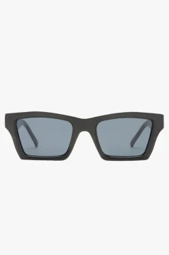 Le Specs Something Black Mono Lens Sunglasses