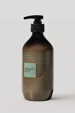 Ashley + Co Soother Up Gone Green Mortar + Pestle Hand + Body Lotion