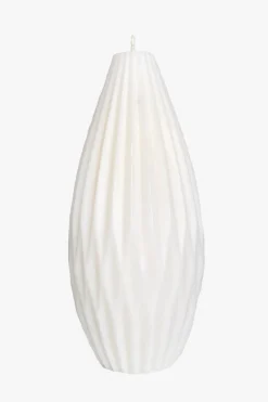 Nani + Co Sophie Tall White Unscented Candle