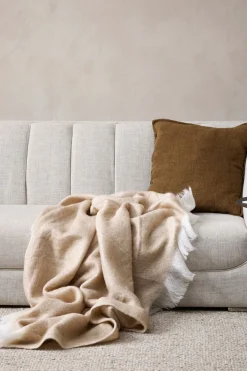 Baya Sorrento Clay Pink Super Soft 125x150cm Throw