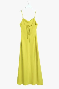 Among the Brave Sovereign Citron Strappy Maxi Dress