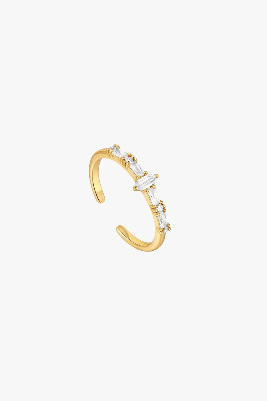 Ania Haie Sparkle Multi Stone Band EOL Gold Ring
