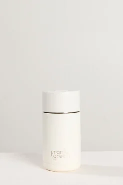 Frank Green Stainless Steel with Push Button Lid Cloud 12oz Ceramic Cup