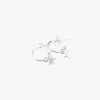 Stolen Girlfriends Club Star Anchor Silver Sleeper Earrings