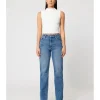 Abrand Jeans 94 Straight Kim Mid Blue Jean