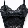 Queen of the Foxes Strappy Black Lace Bralette