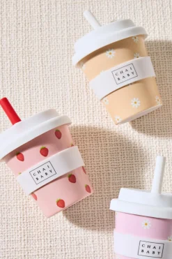 Kids Chai Baby Strawberry + Cream Babyccino + Fluffy Cup