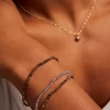 Humble + Heart Sunset Beaded Set Of 3 Bracelets
