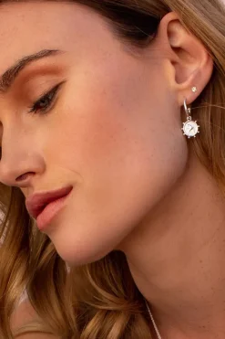 Murkani Swallow Sterling Silver Hoops EOL Earrings