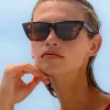 Sito Sweet Harmony Maple Torte Brown Lens Cat Eye Sunglasses