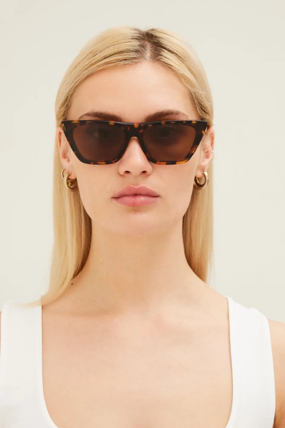 Sito Sweet Harmony Maple Torte Brown Lens Cat Eye Sunglasses