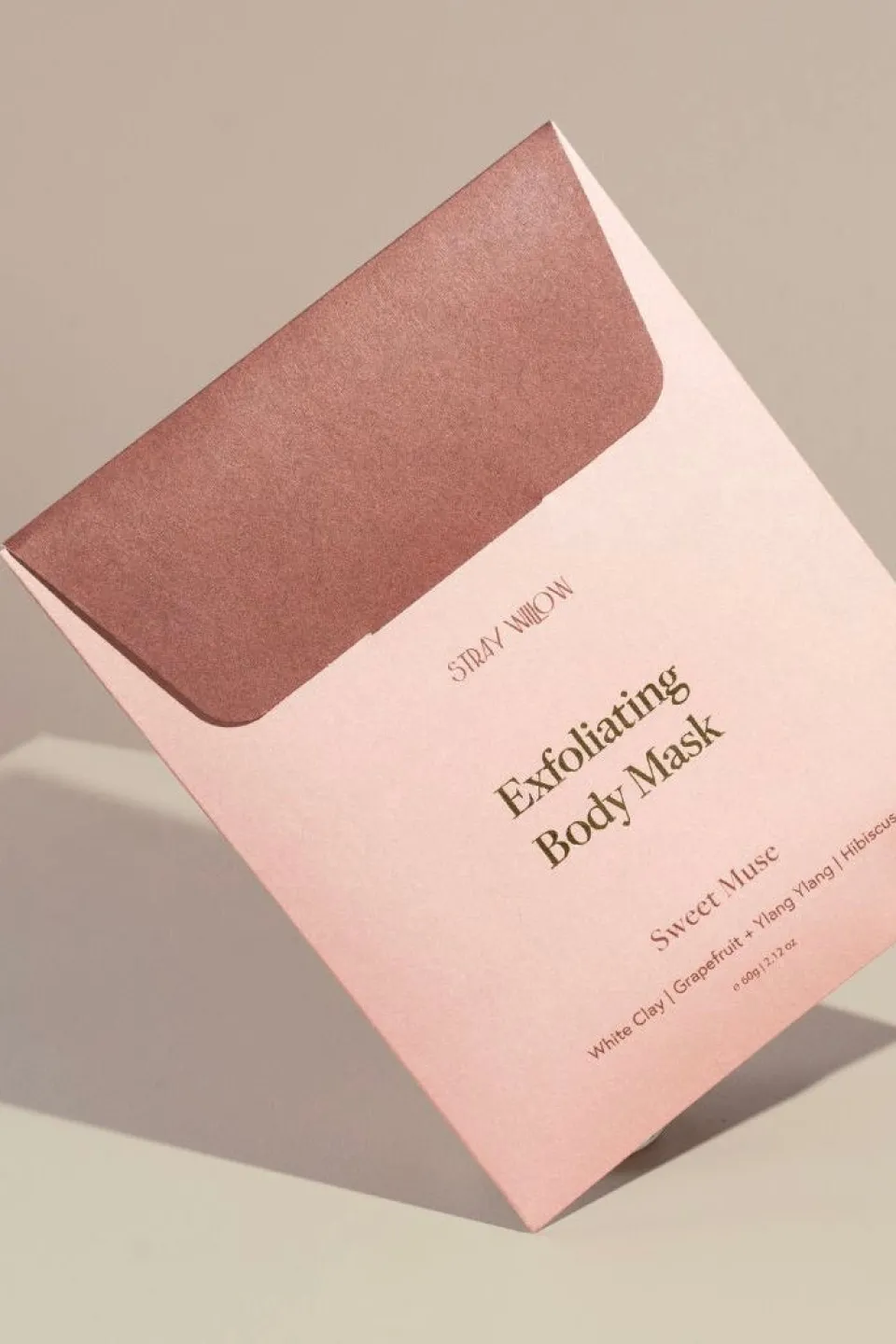 Stray Willow Sweet Muse Exfoliating Pink Body Mask