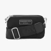 Nakedvice The Lexie Silver Hardware Black Nylon Bag