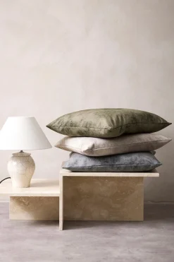 Baya Theo Trout Velvet Feather Inner 60x60cm Cushion