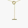 Sophie Thread Bar Necklace Gold EOL