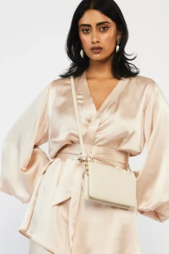 Saben Tilly Alabaster Crossbody Bag