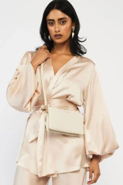 Saben Tilly Alabaster Crossbody Bag
