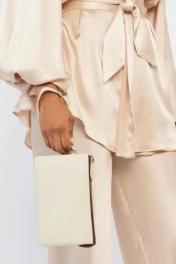 Saben Tilly Alabaster Crossbody Bag