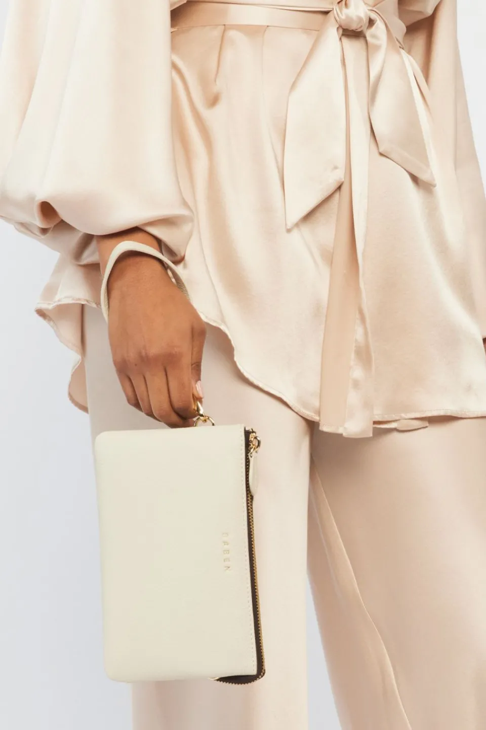 Saben Tilly Alabaster Crossbody Bag