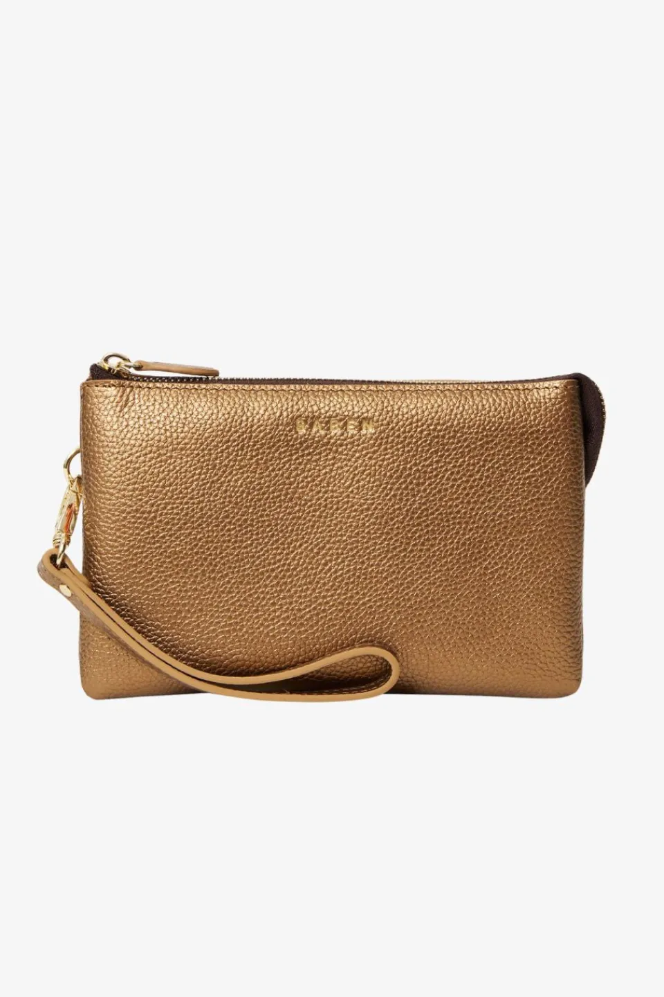 Saben Tilly Brushed Bronze Leather Crossbody Bag