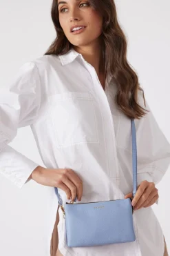 Saben Tilly Hydrangea Leather Crossbody Bag