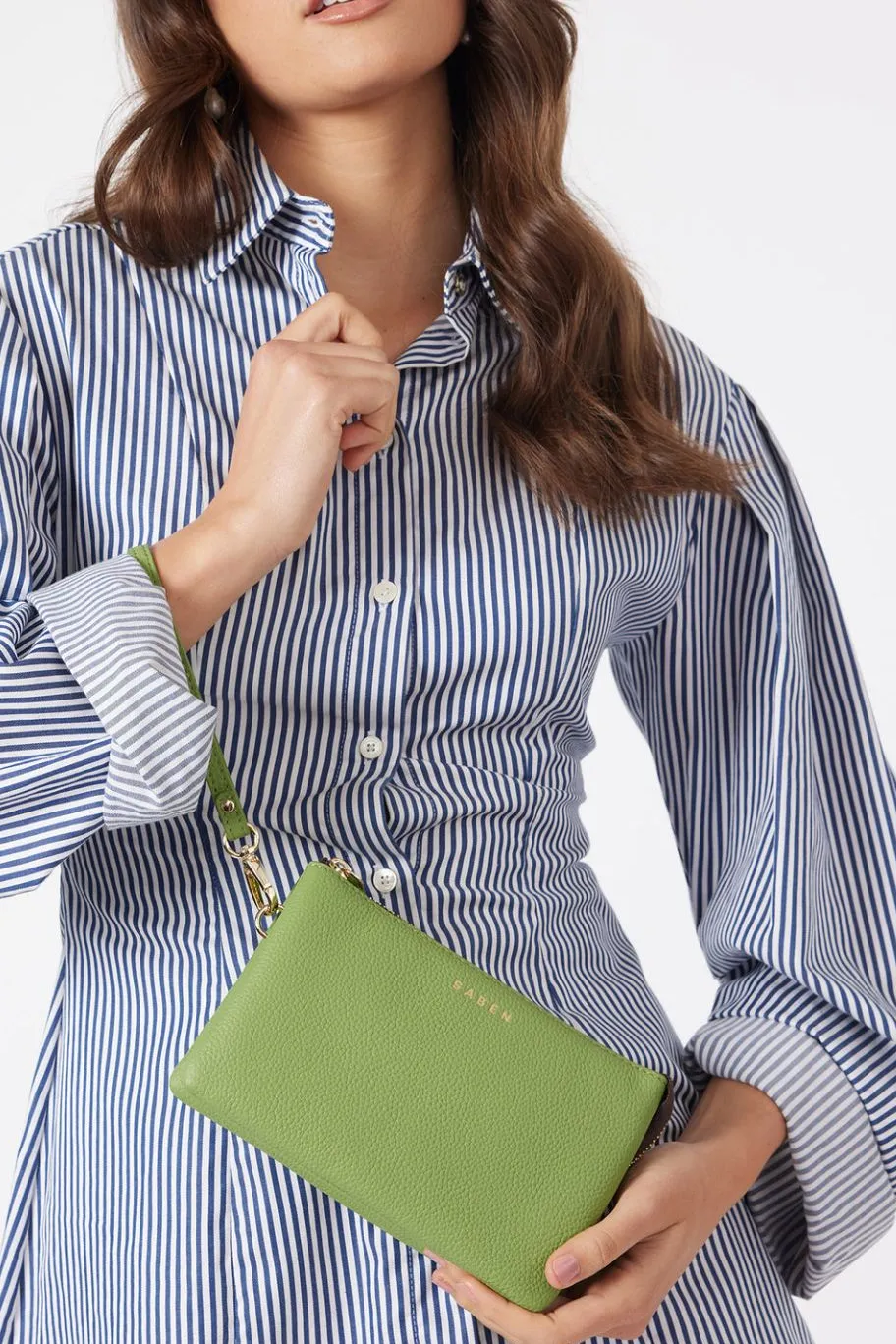 Saben Tilly Meadow Leather Crossbody Bag