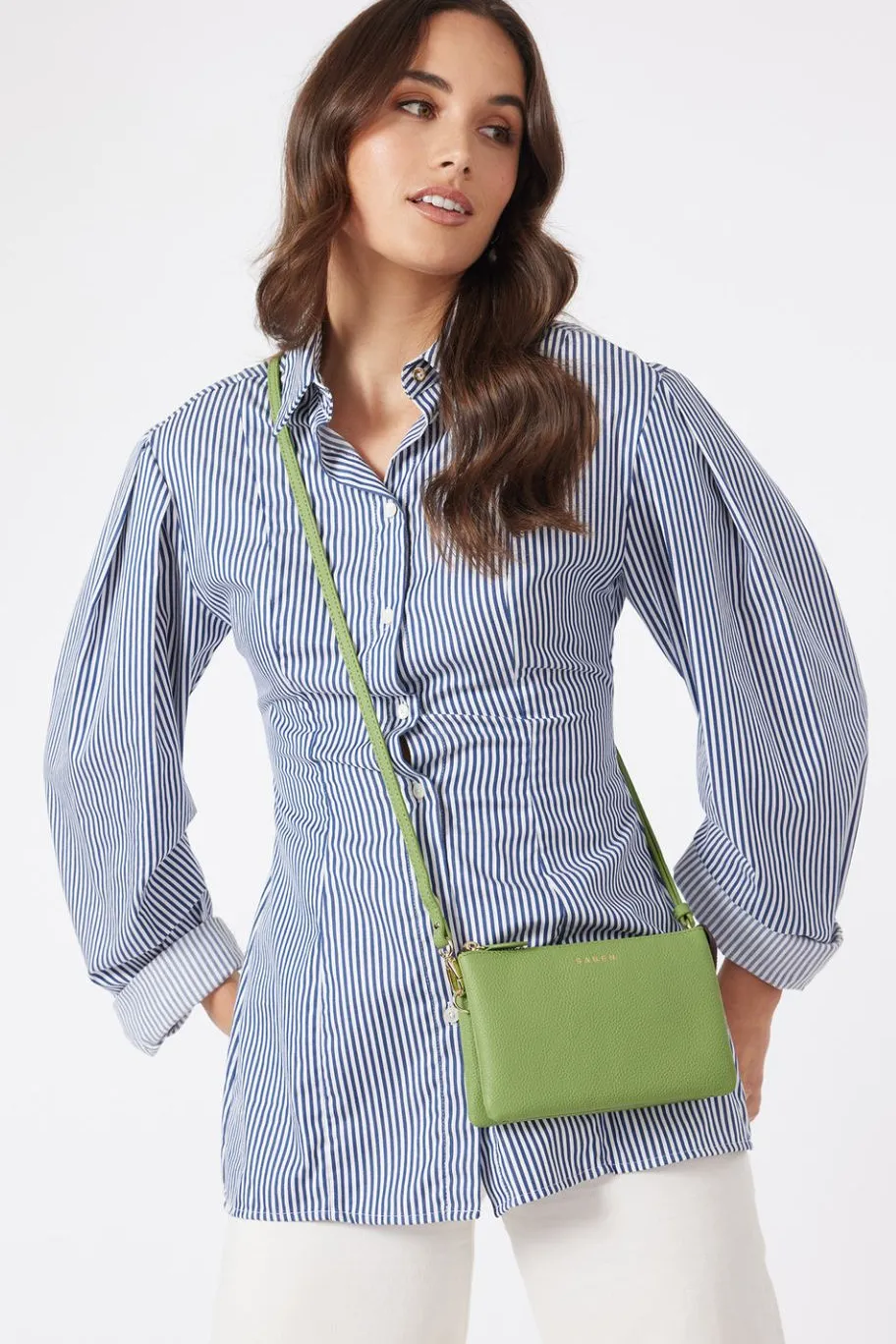 Saben Tilly Meadow Leather Crossbody Bag