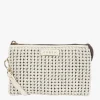Saben Tilly Sand Fine Braid Crossbody Bag