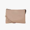 Saben Tilly's Big Sis Taupe Leather Crossbody Bag