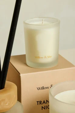Willow u0026 Mae Tranquil Night Spiced Sandalwood + Amber 60g Soy Candle