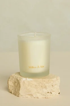 Willow u0026 Mae Tranquil Night Spiced Sandalwood + Amber 60g Soy Candle
