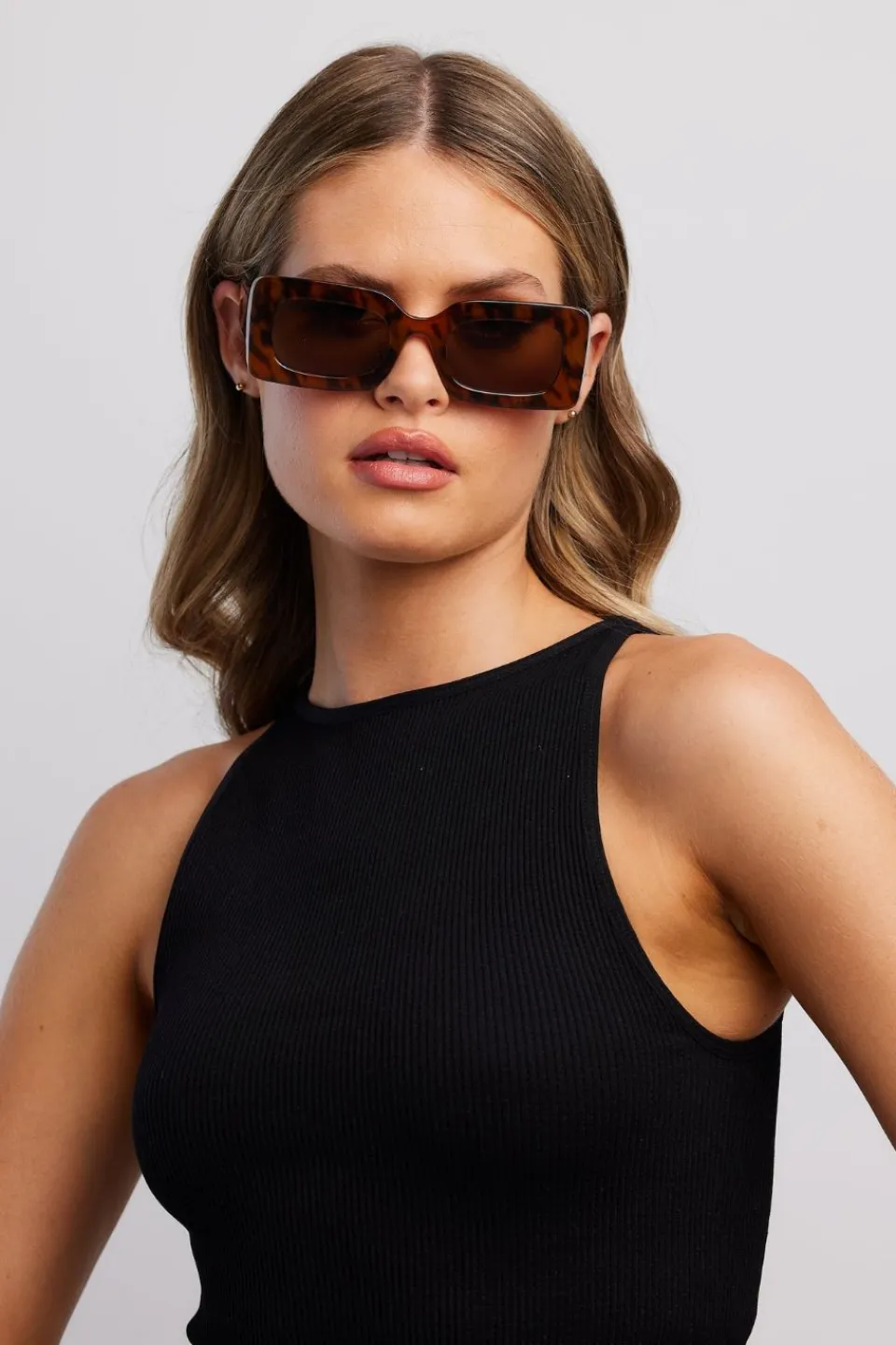 Reality Eyewear Twiggy Turtle Eco Square Sunglasses
