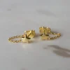 Sophie Twinkle Chain Stud EOL Earrings