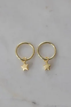 Sophie Twinkle Star Sleeper Earrings Gold