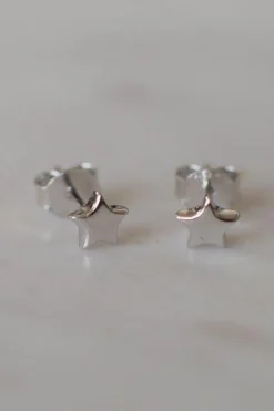 Sophie Twinkle Star Stud Earrings Silver